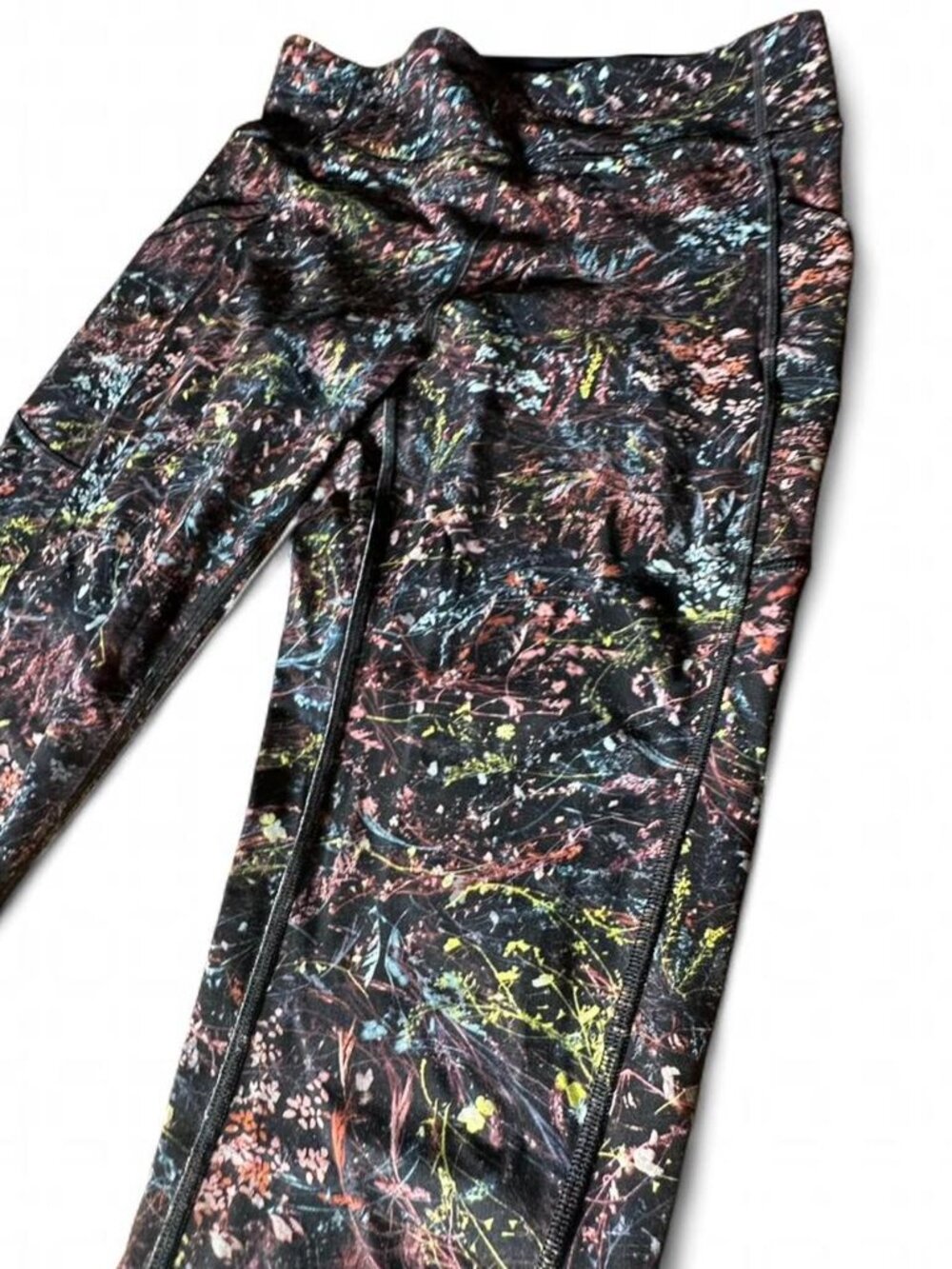 Lululemon Align Pant II 25" Foliage Overlay Multi Size 10 - Picture 7 of 7
